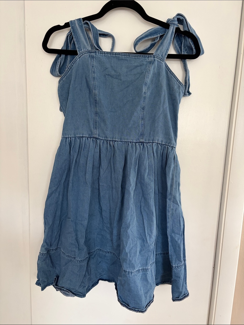 Pink Lily Denim Sundress